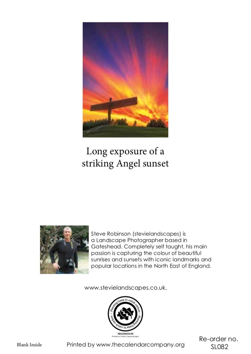 Long exposure of a striking Angel sunset.