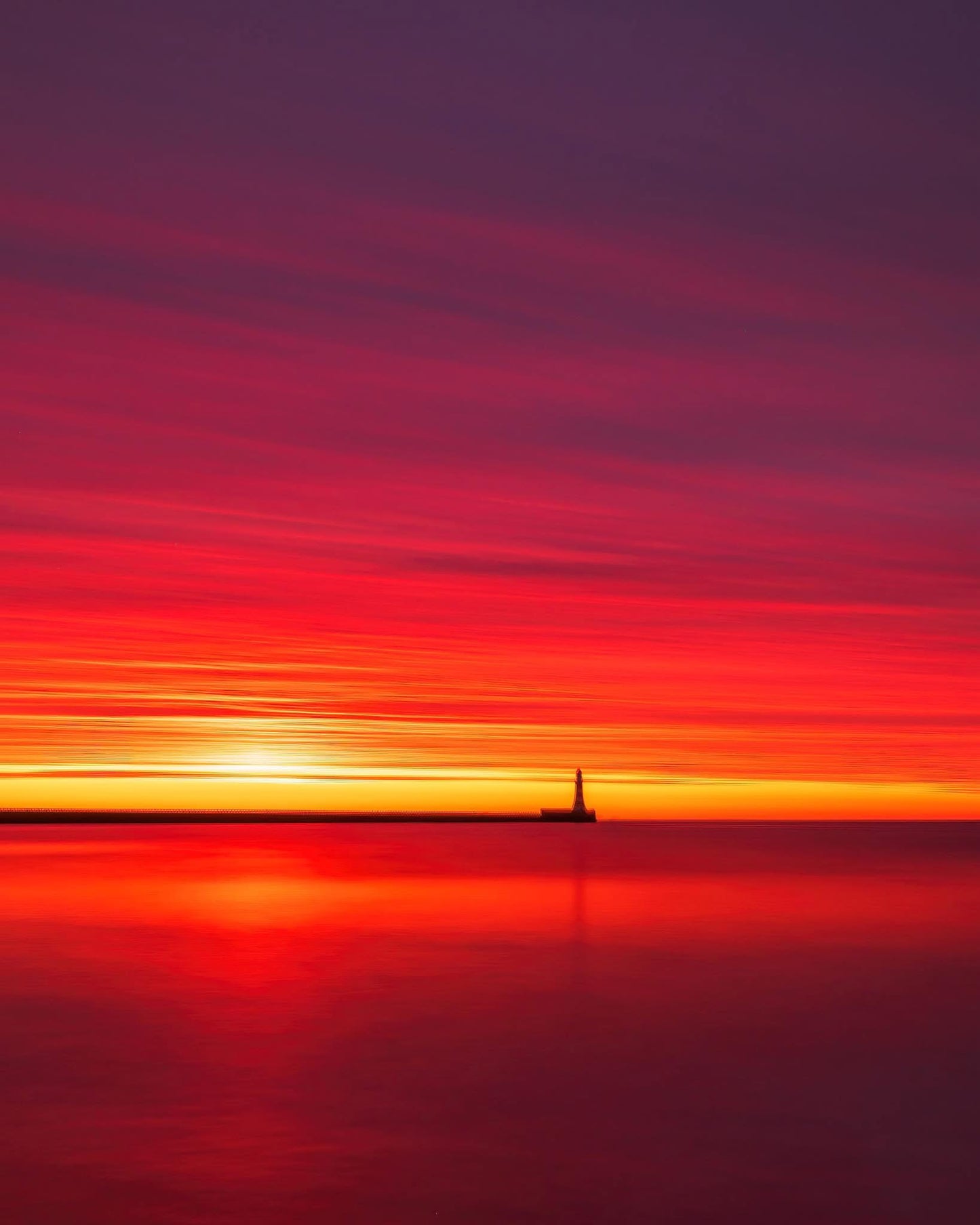 Red Roker Sunrise