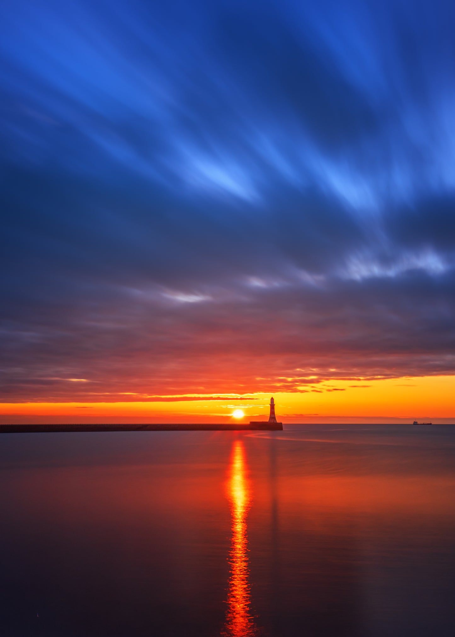 Vibrant Roker Sunrise