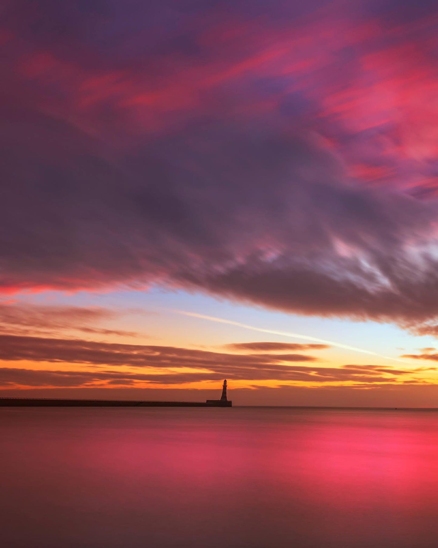 Stunning sunrise colours at Roker.