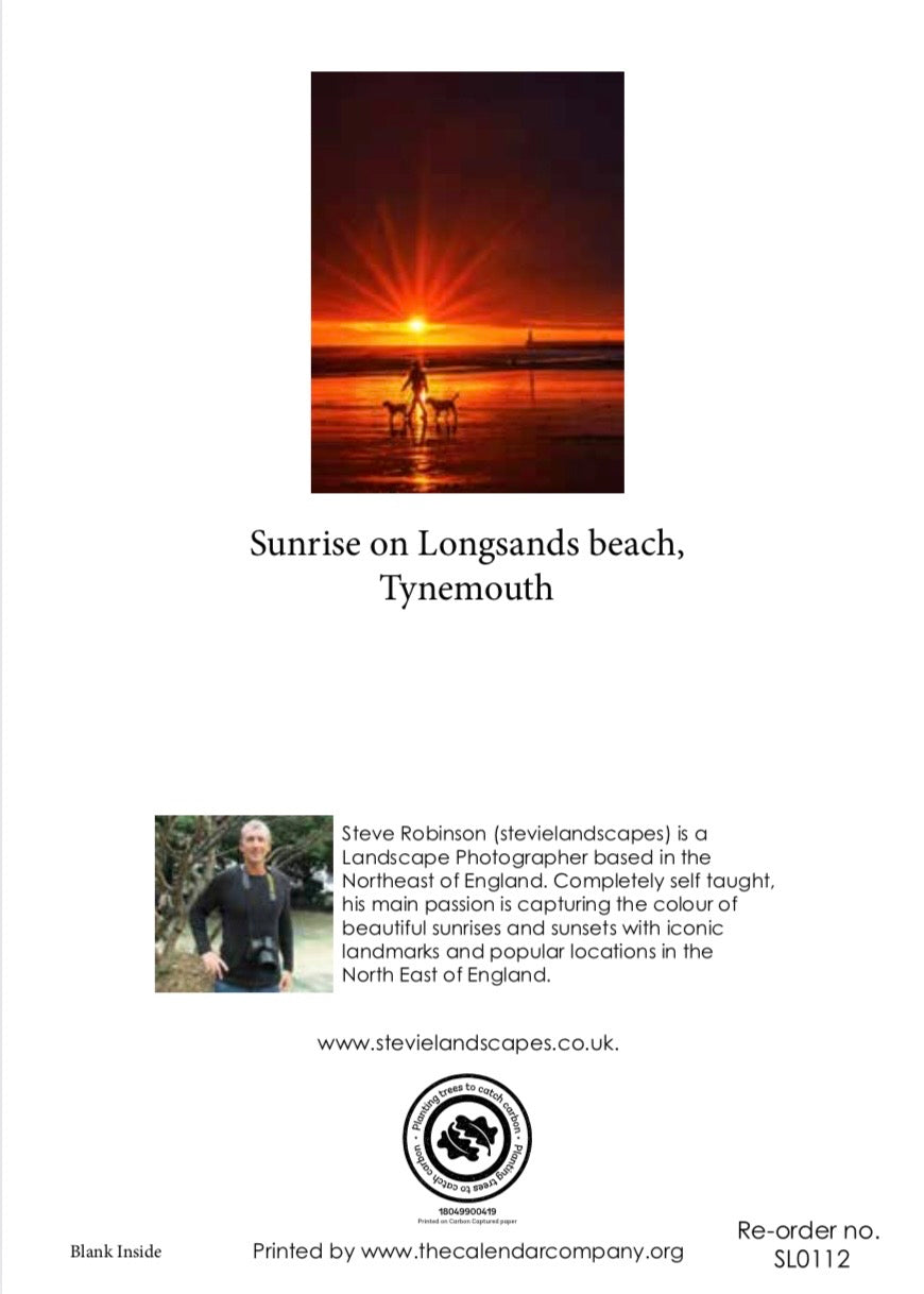 Sunrise on Longsands Beach, Tynemouth