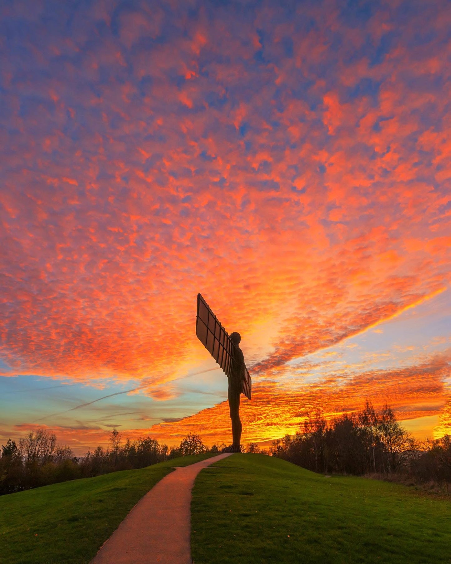 Epic Angel Sunset