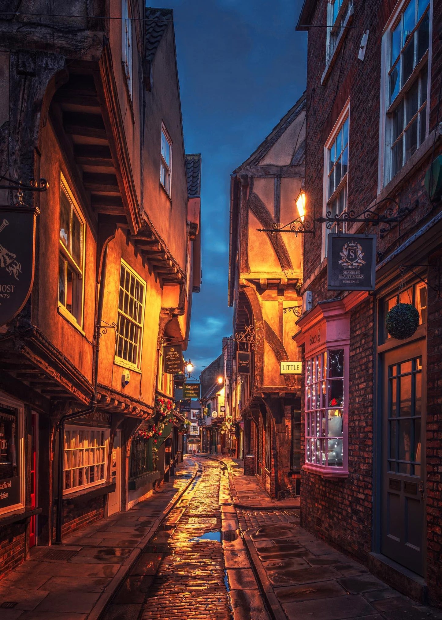 First light at The Shambles.