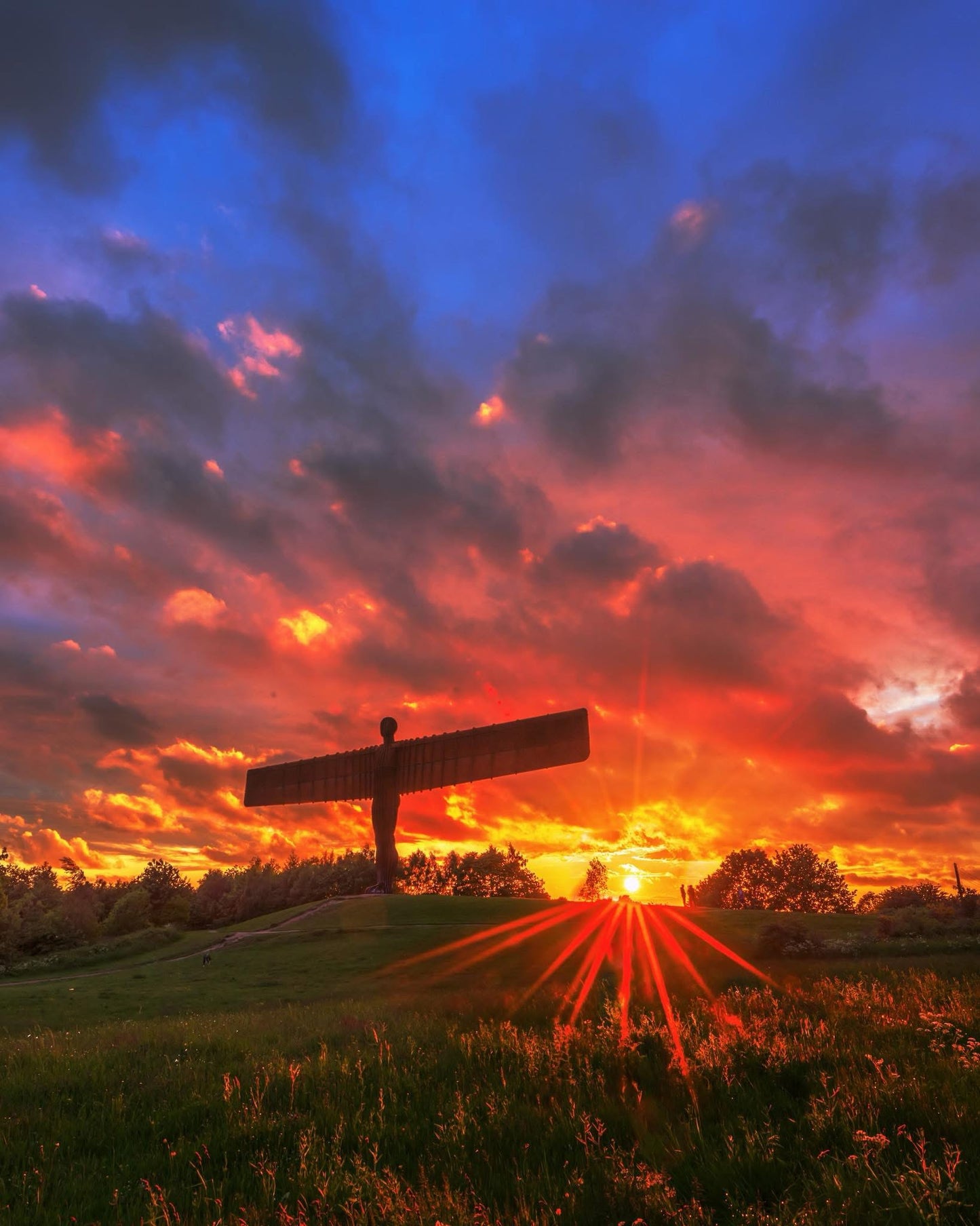 Beautiful Angel Sunset