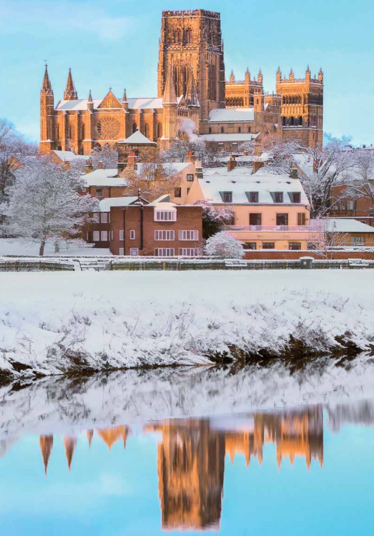 Limited edition Stevielandscapes Durham calendar 2025 with free A4 print of my Elvet Bridge sunset featured on the front cover.