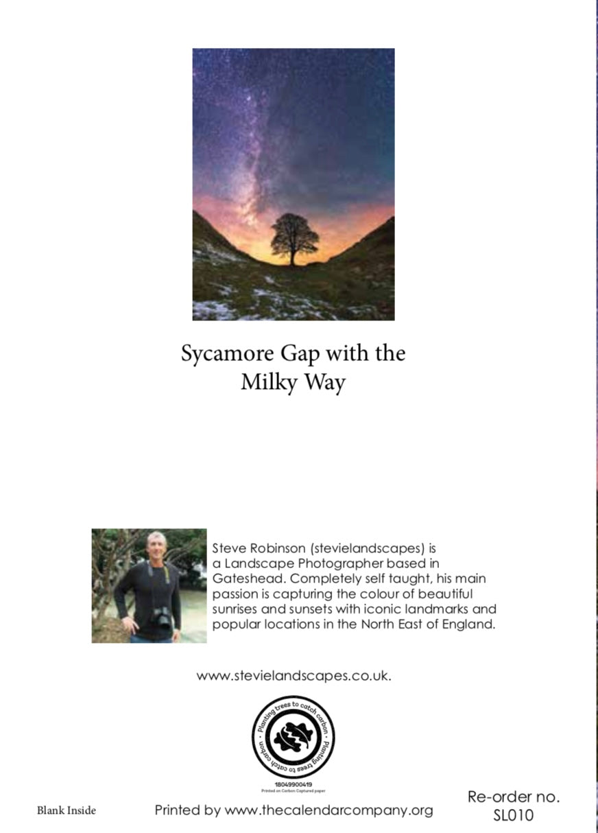 Sycamore Gap and the Milky Way
