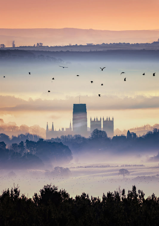 An ethereal looking Durham Cathedral.