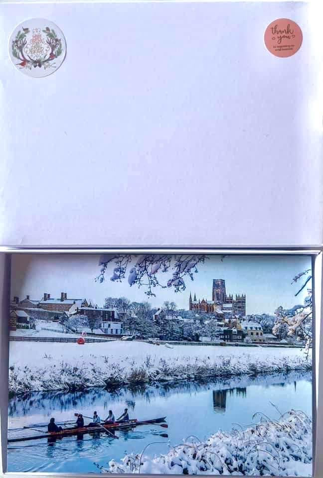 Gift Box of 5 Durham Winter Wonderland Christmas Cards collection 1