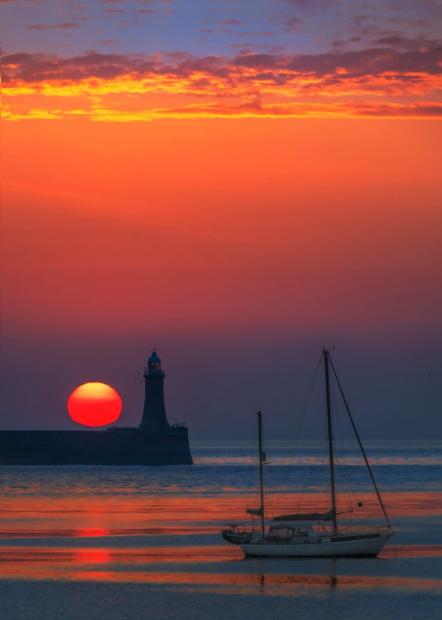A beautiful summer solstice sunrise.