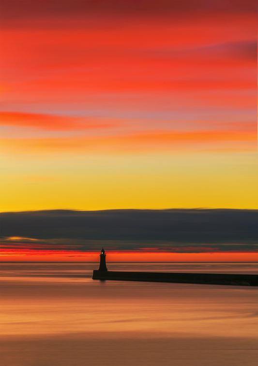 Layers of sunrise colours at Roker.