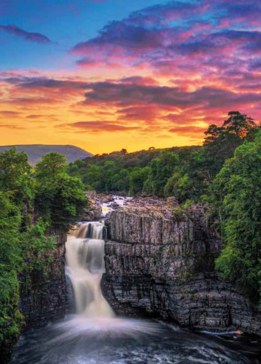 Sunset at High Force