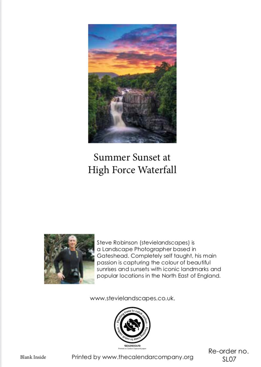 Sunset at High Force