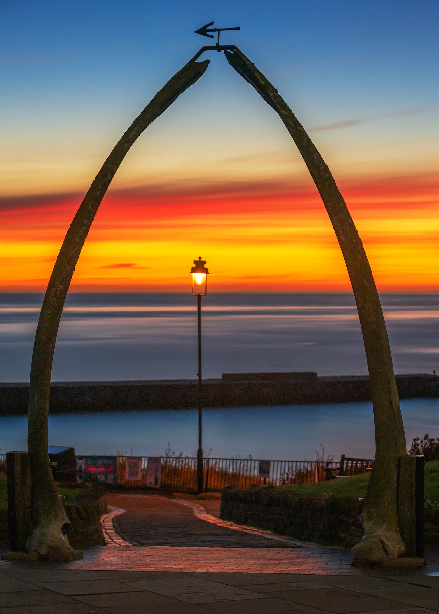 Beautiful Whitby sunrise