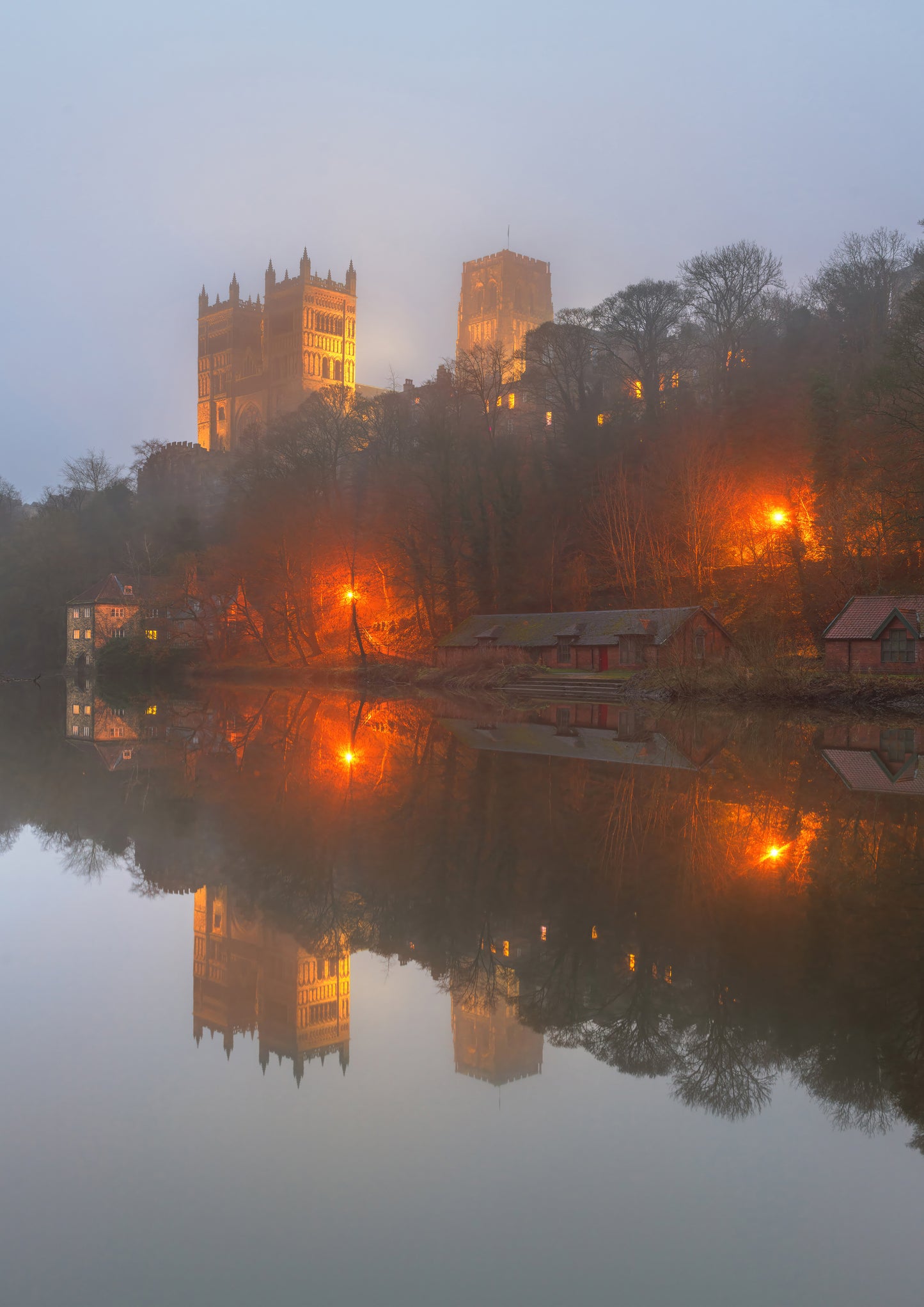 A moody evening on Durham Riverbanks