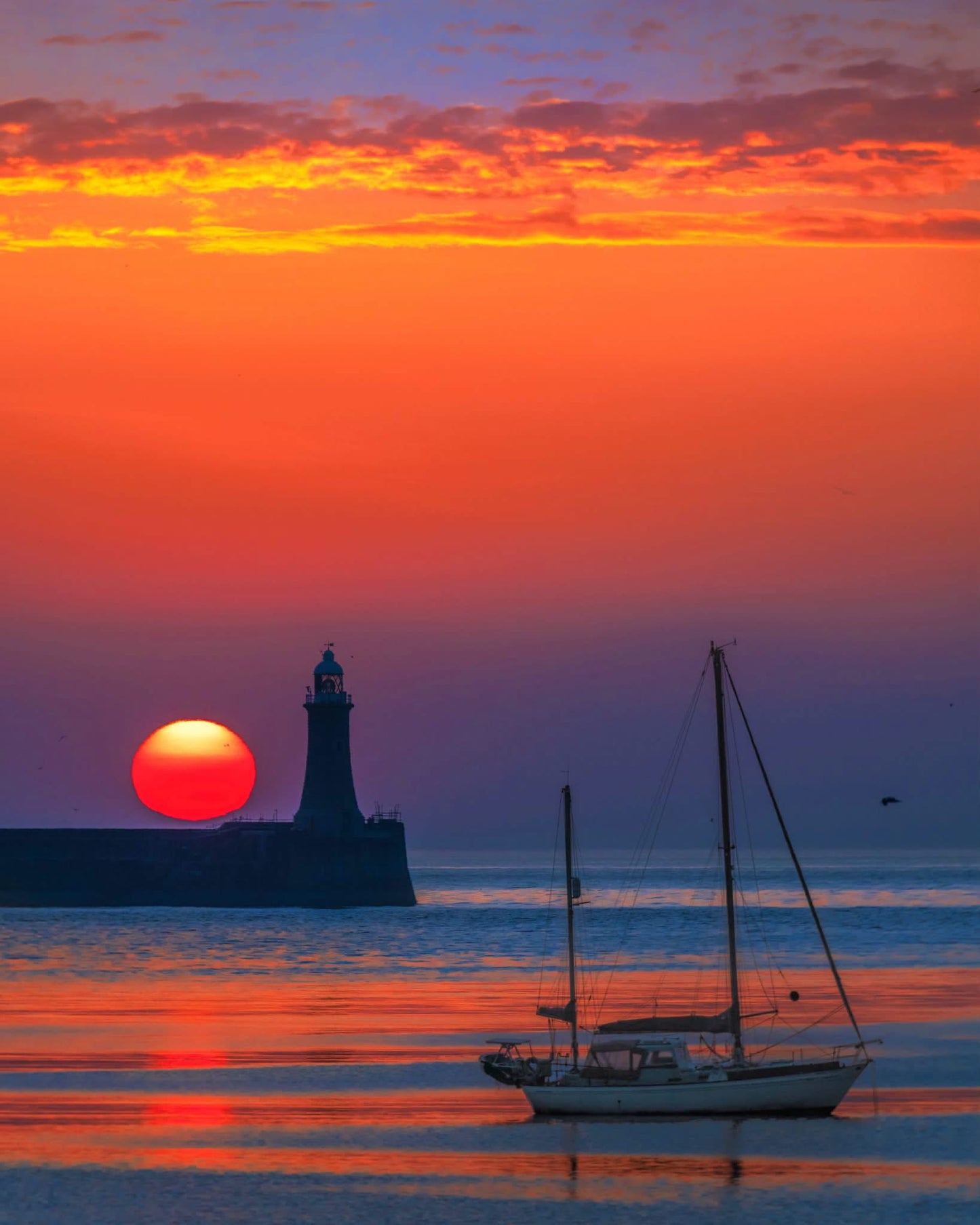 A beautiful summer solstice sunrise.