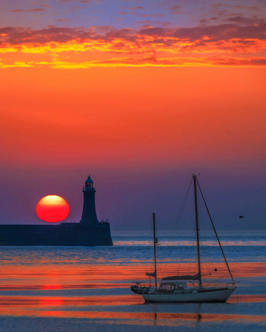 A beautiful summer solstice sunrise.