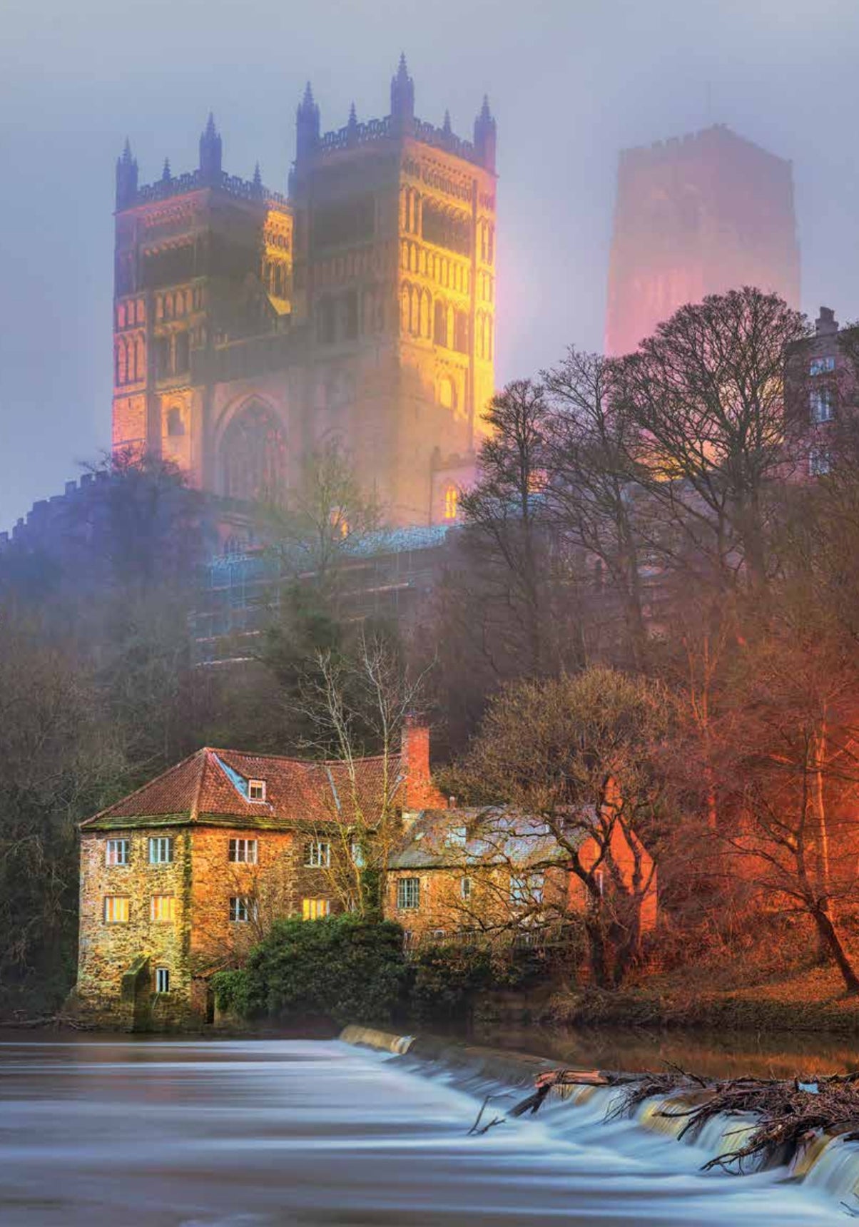 Limited edition Stevielandscapes Durham calendar 2025 with free A4 print of my Elvet Bridge sunset featured on the front cover.