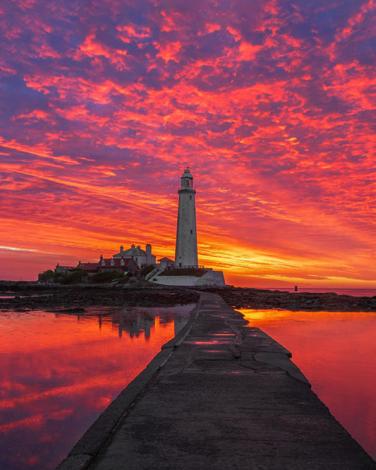 A beautiful sunrise on St. Mary’s Causeway.