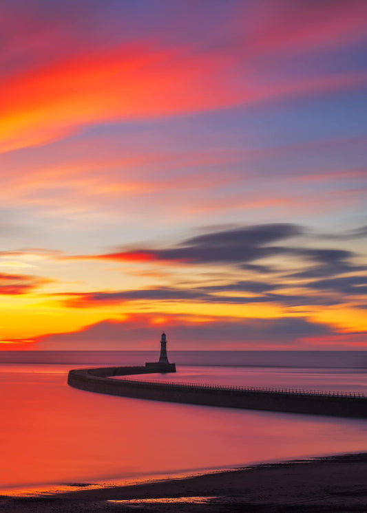 Beautiful colours at Roker