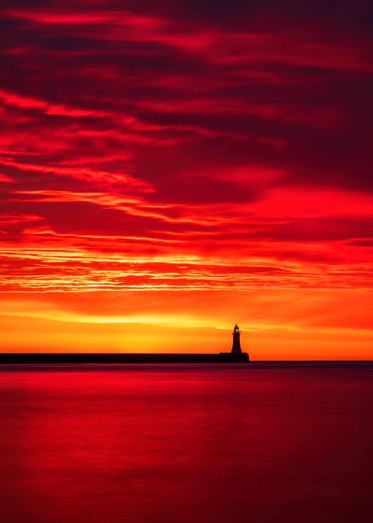 A stunning Tynemouth Sunrise.