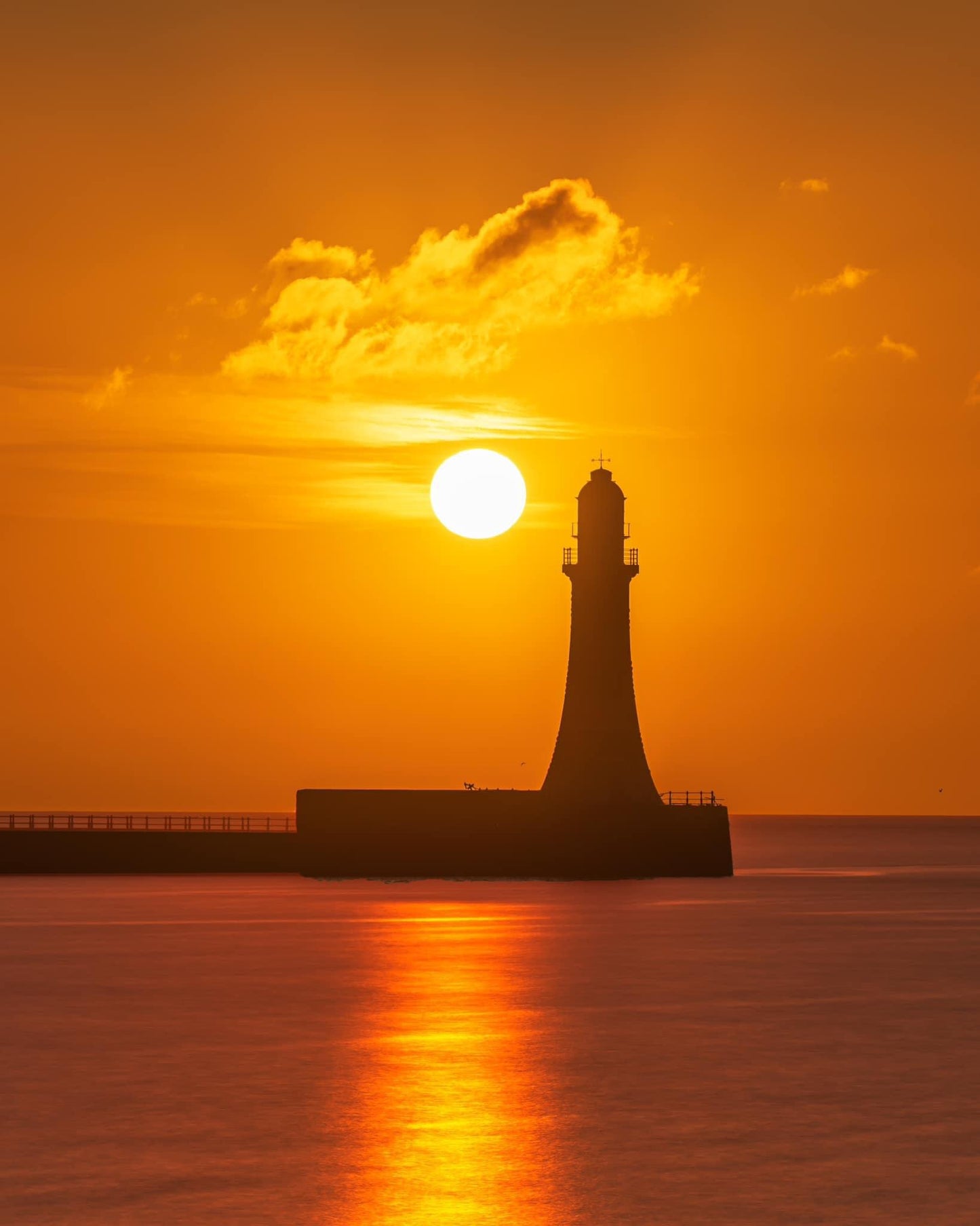 Golden Roker Sunrise