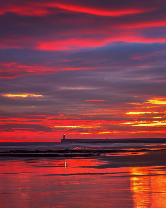 Delightful Tynemouth Sunrise