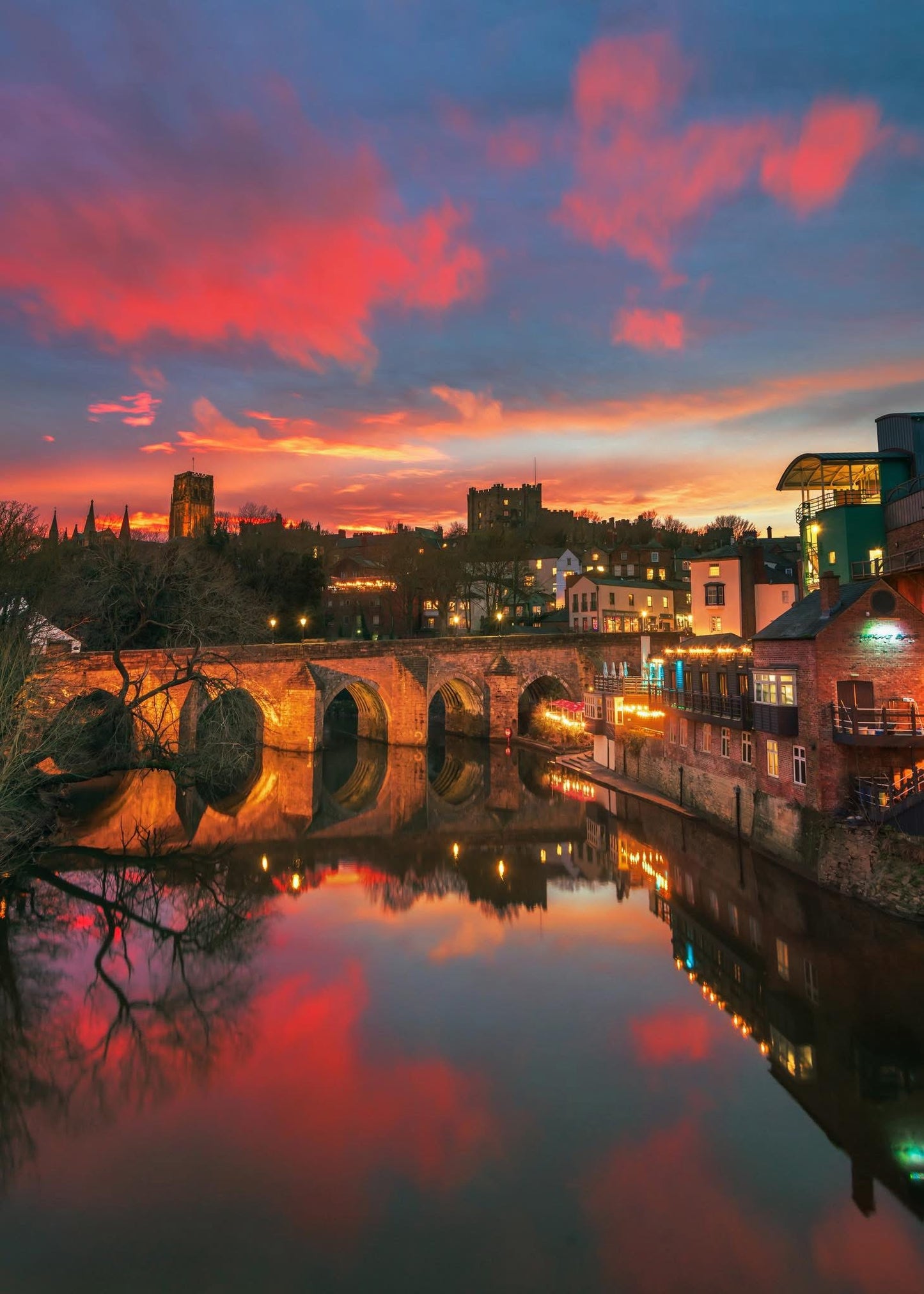 Amazing Durham sunset