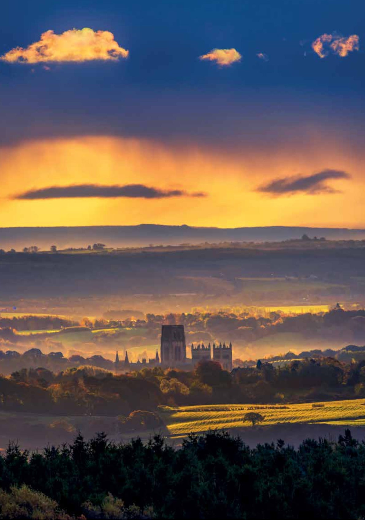 Limited edition Stevielandscapes Durham calendar 2025 with free A4 print of my Elvet Bridge sunset featured on the front cover.