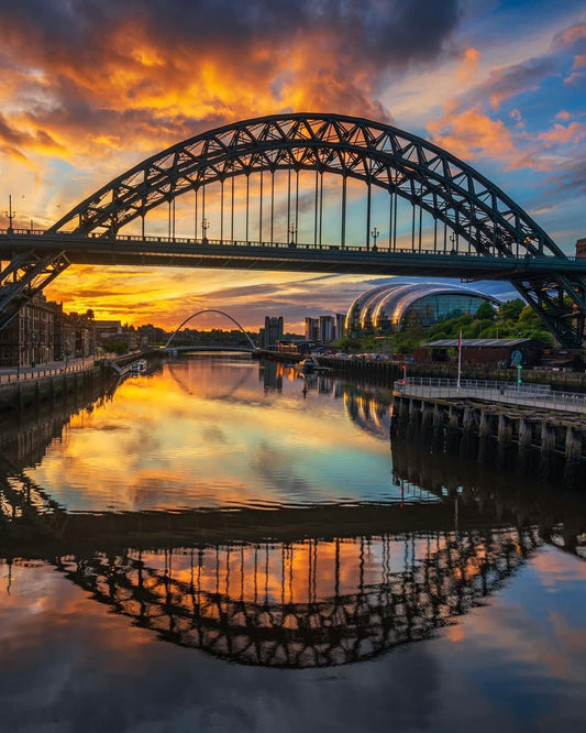 Tyne bridge Reflections.