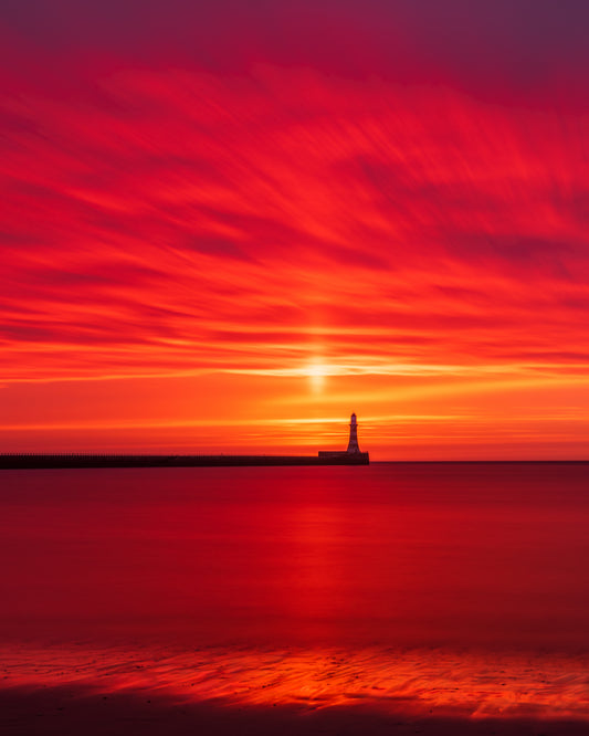 A sunrise to remember at Roker.
