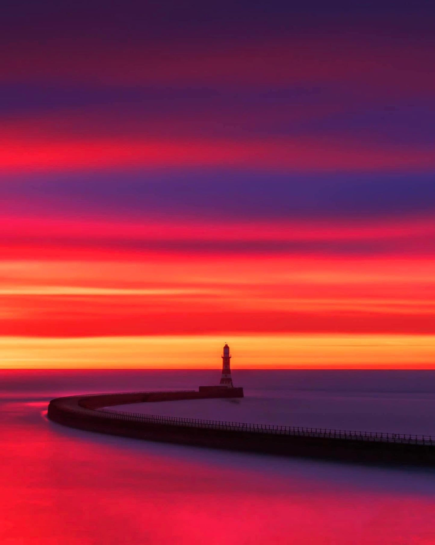 Magical colours at Roker.