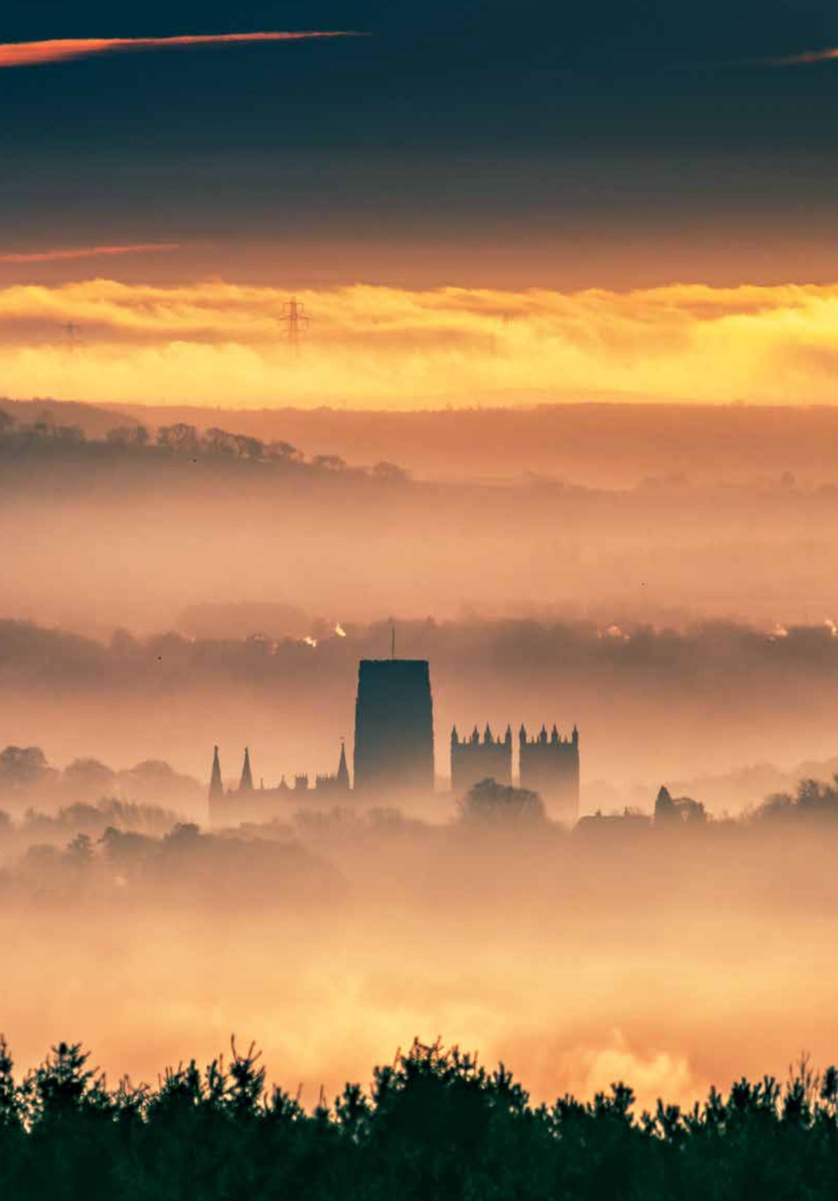 Limited edition Stevielandscapes Durham calendar 2025 with free A4 print of my Elvet Bridge sunset featured on the front cover.