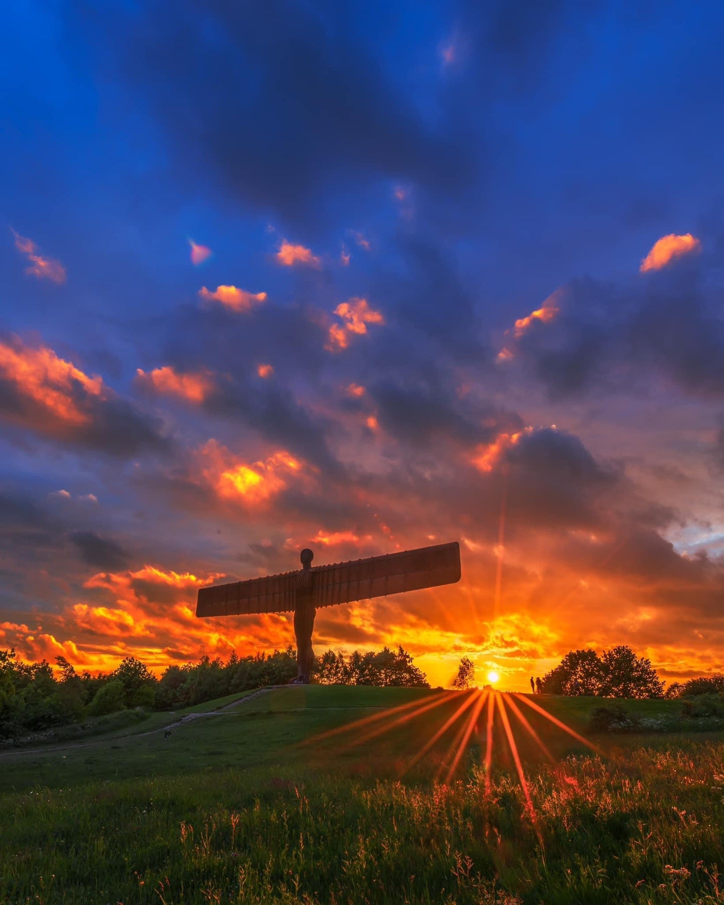 Beautiful Angel Sunset