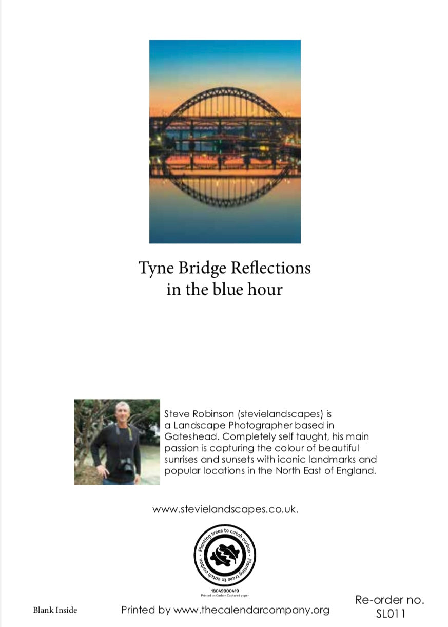 Perfect reflections on Newcastle Quayside