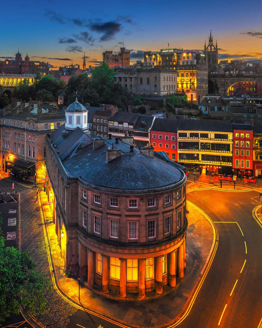 The Newcastle Corn Exchange building