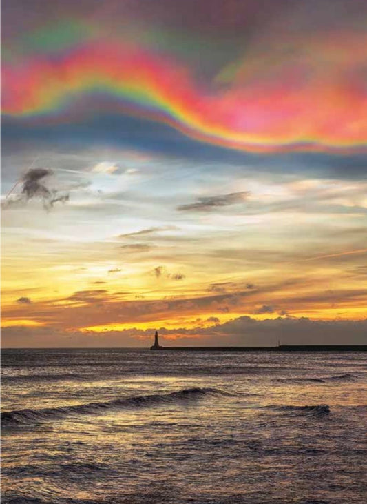 Mother of Pearl Clouds over Roker, Sunderland.