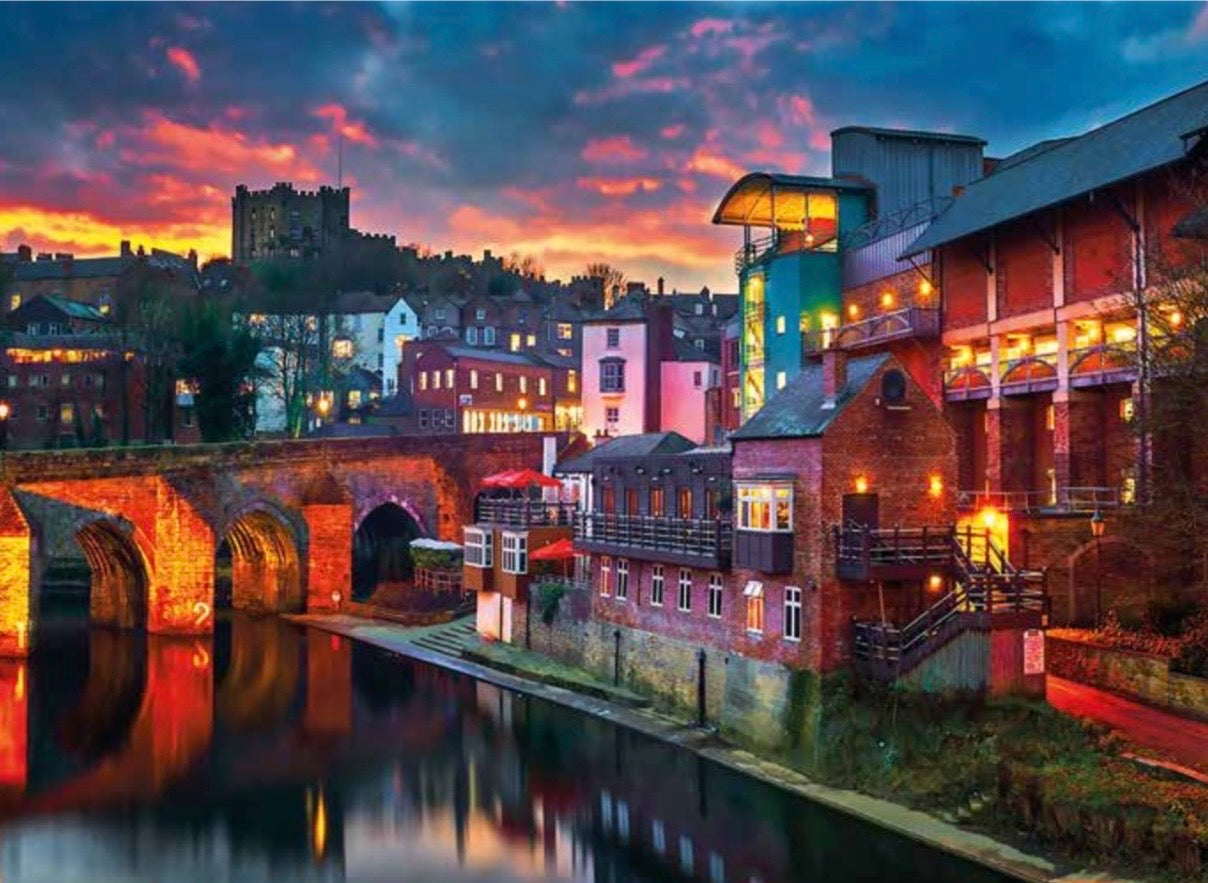 Elvet Bridge During Sunset.