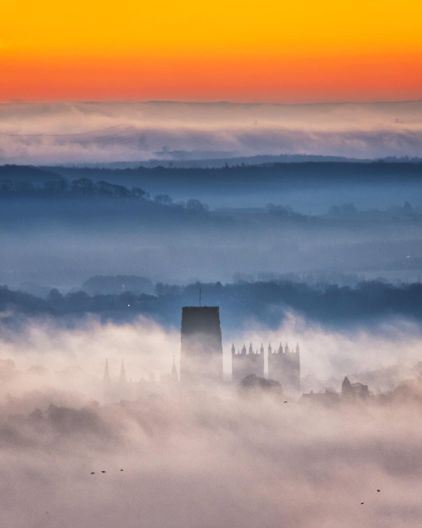 Ethereal Cathedral in the mist.