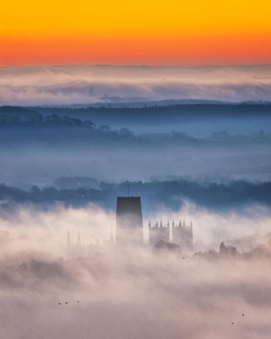 Ethereal Cathedral in the mist.