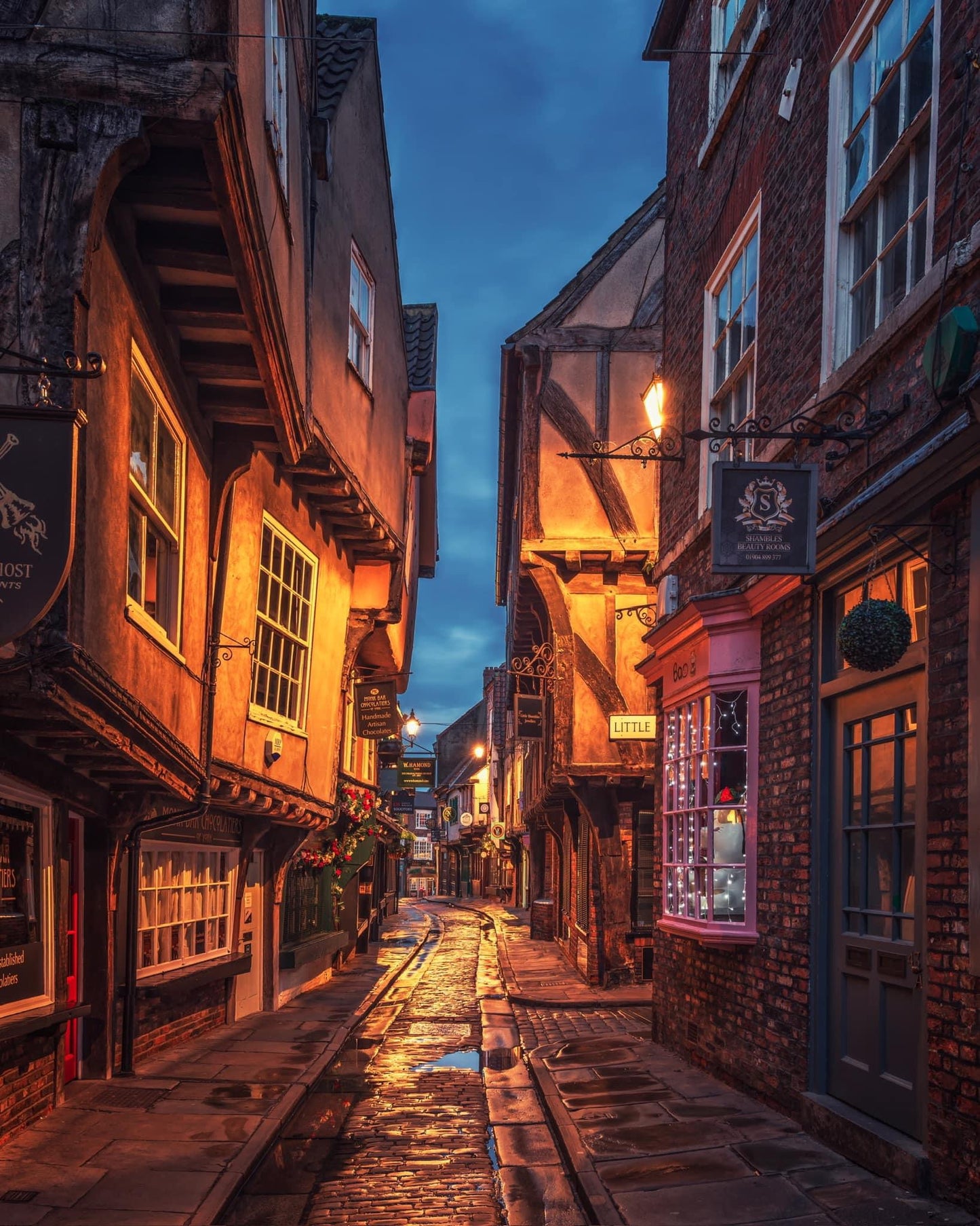 First light at The Shambles.