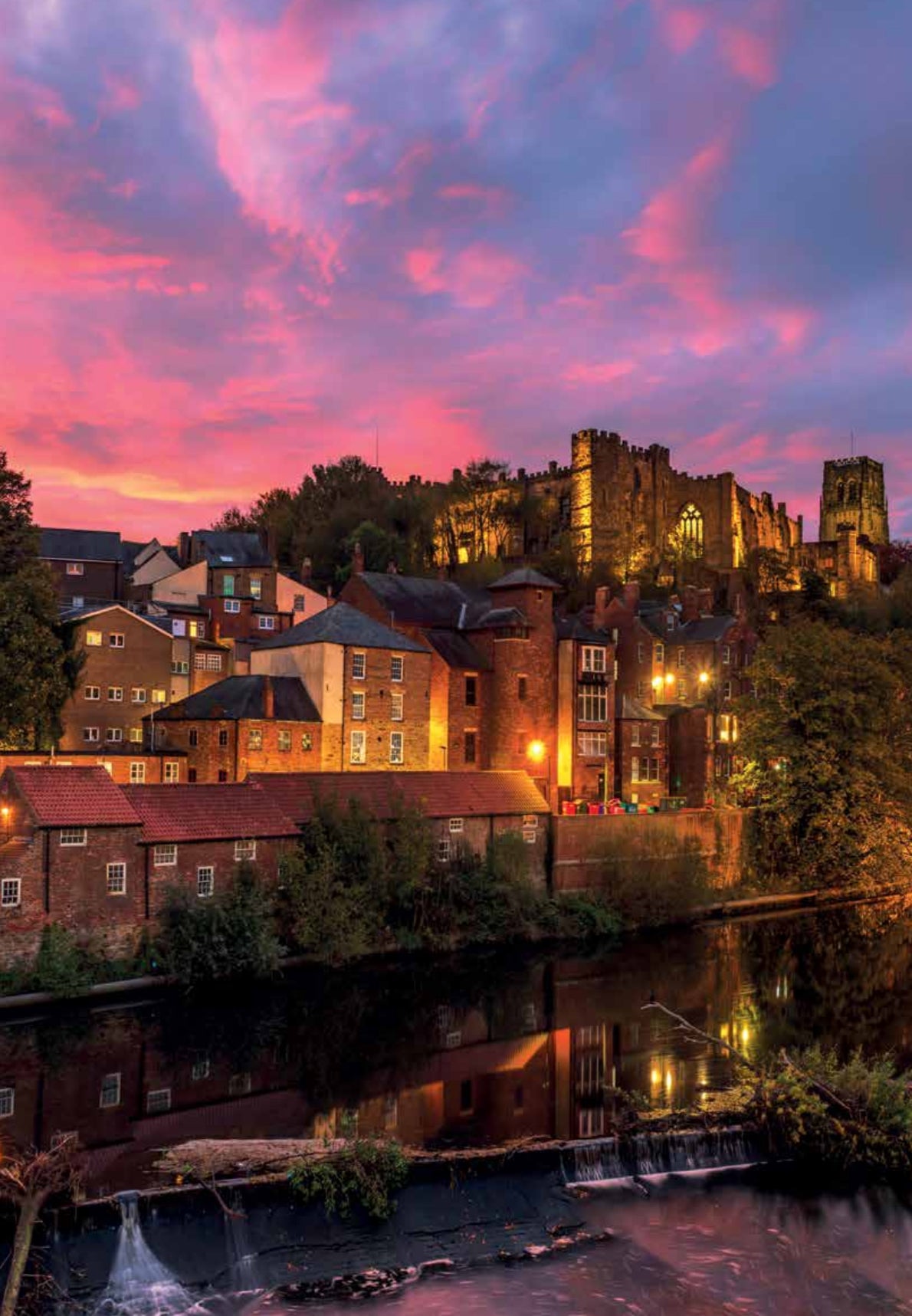 Limited edition Stevielandscapes Durham calendar 2025 with free A4 print of my Elvet Bridge sunset featured on the front cover.