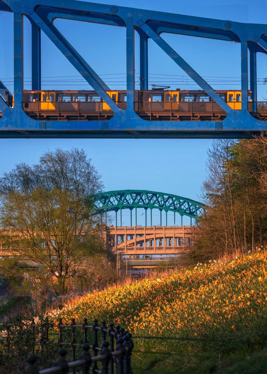 Springtime on Gateshead Quayside.