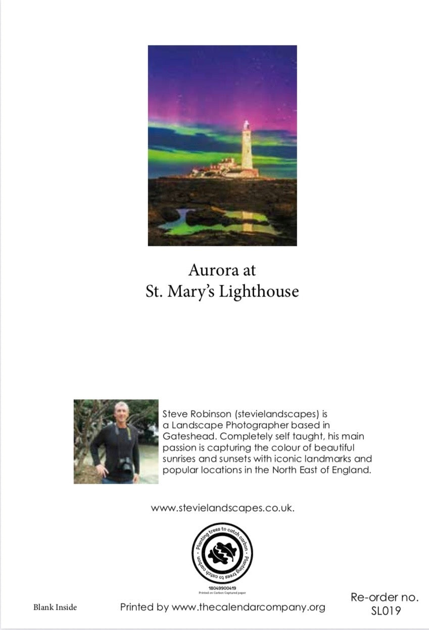 Aurora at St. Mary’s Lighthouse.
