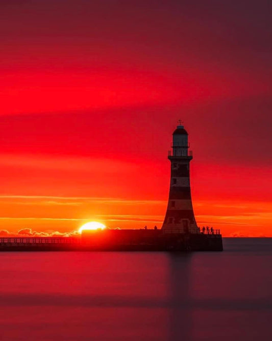 Beautiful Roker sunrise.