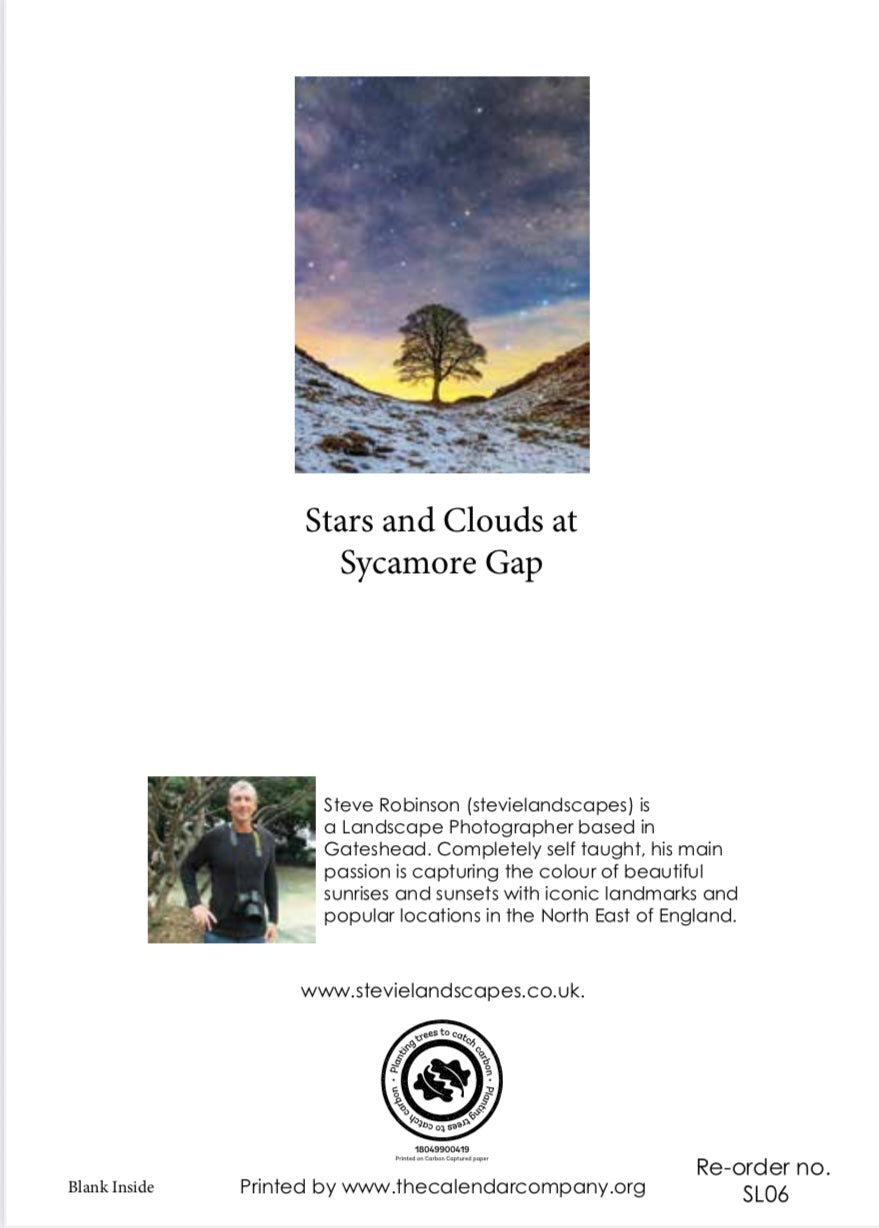 Starry Starry Night at Sycamore gap.