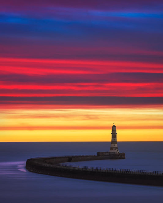 Early morning Roker colours.