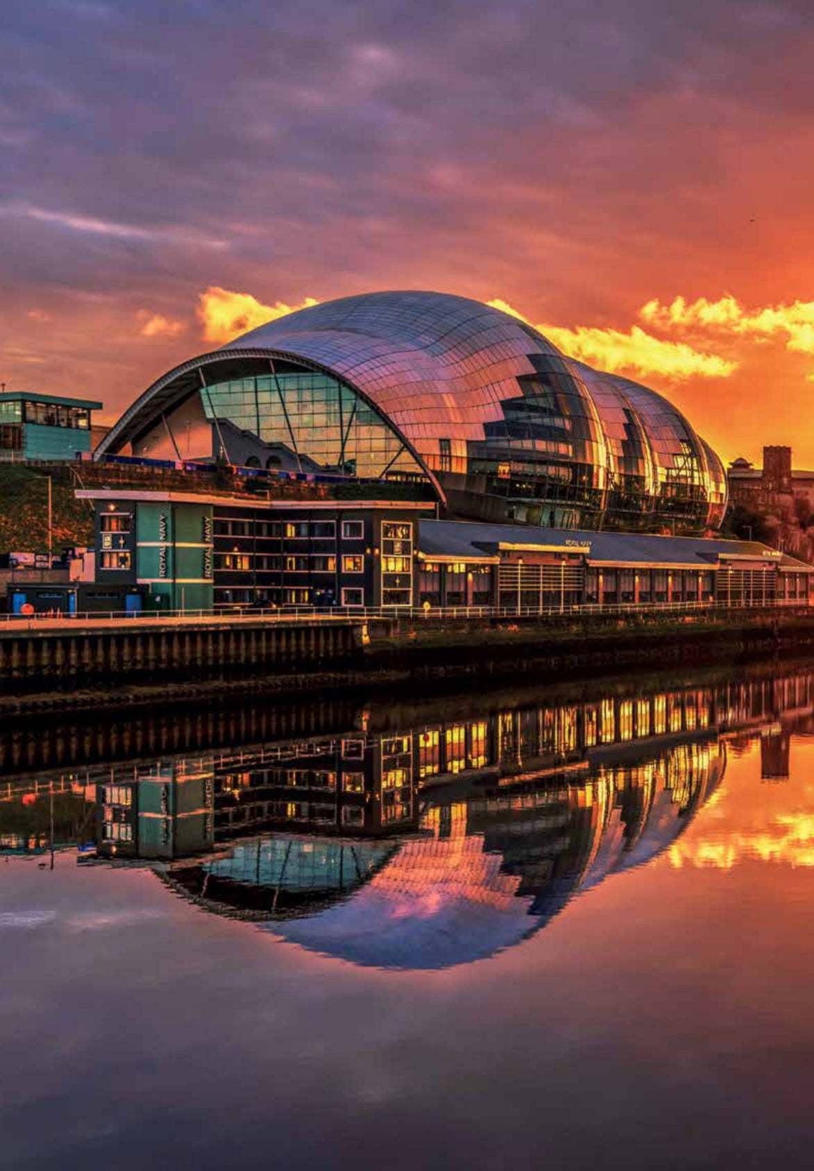 Limited edition Stevielandscapes Gateshead Calendar 2025 with free A4 print of the Angel of the North sunset featured on the front cover.