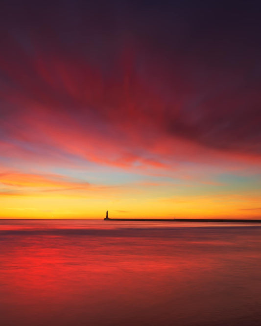 Beautiful res skies at Roker