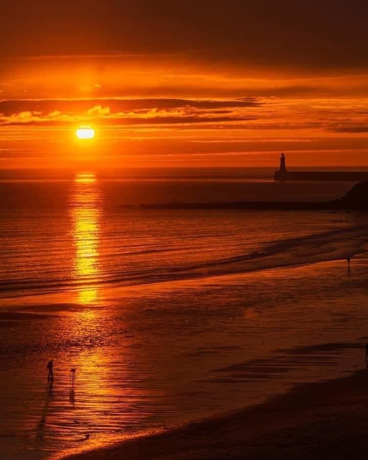 Golden Sunrise at Tynemouth