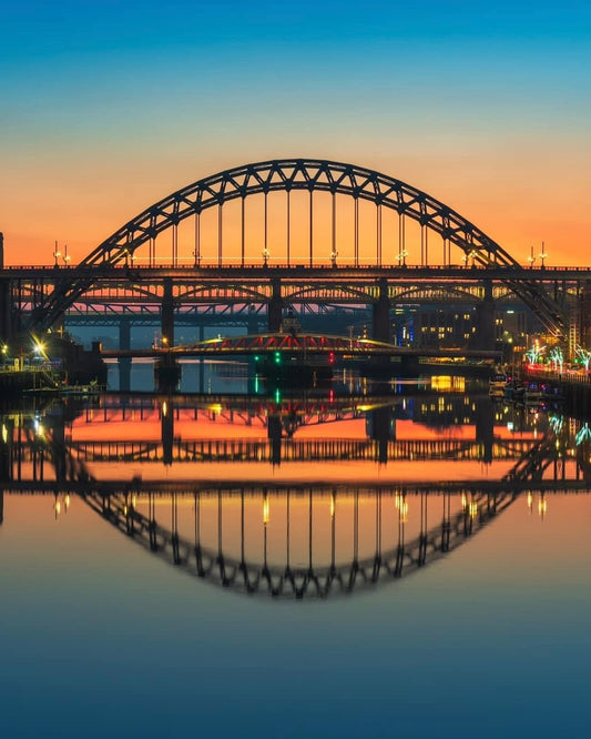 Tyne Bridge symmetry